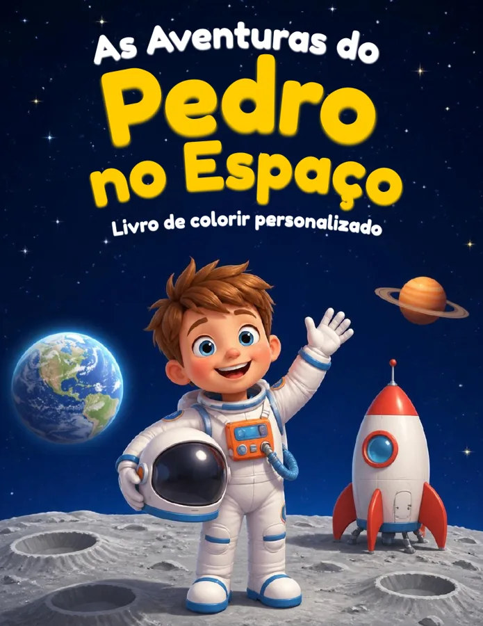 Capa colorida de exemplo do livro